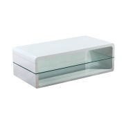 Interiax Coffee Table 'Viktor' Hoogglans White