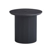 Interiax Coffee Table 'Rayan' 50 cm Round Decor Donkerbruin