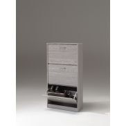 Schoenkast 'Carini' 3 Laden Grijze Eik