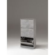 Schoenkast 'Carini' 3 Laden Beton