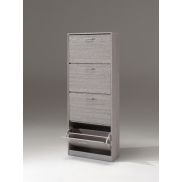 Schoenkast 'Carini' 4 Laden Grijze Eik