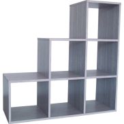 Rousseau - Vakkenkast / Roomdivider - Grijs - 106x39x106 cm