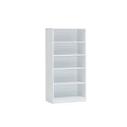 Boekenkast 'Spacio' 4 Legplanken Wit (148x72x36cm)