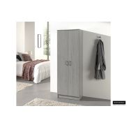 Rangeerkast 'Ray' 2 Deuren en 4 Legplanken Grijze Eik (180x60x40cm)