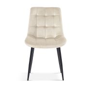 Interiax Dining Chair Lucy Fluweel Beige