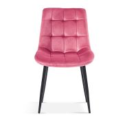 Interiax Dining Chair Lucy Velvet Pink