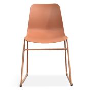 Interiax Dining Chair June PP Terracotta