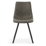 Interiax Dining Chair Cilou PU Grey