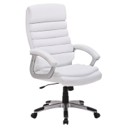 Bureaustoel 'Kennedy' PU Wit