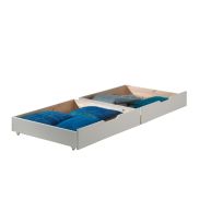 Bed Drawers Iris - White