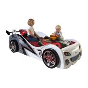 Brap Brap Autobed - Wit - Kinderbed