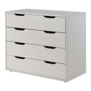 Chest of Drawers 4 Drawers Mila - White
