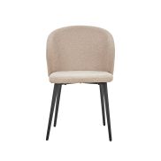 Interiax Dining Chair Livia BouclÃ© Zand