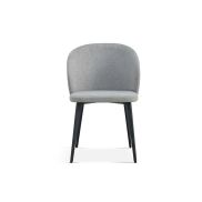 Interiax Dining Chair Livia Stof Lichtgrijs