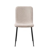 Interiax Eetkamerstoel Mona Bouclé Beige