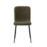 Interiax Dining Chair Mona BouclÃ© Green