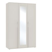 Interiax Kledingkast 'Skagen' 3 Deuren | Beige | 210x135x52 cm