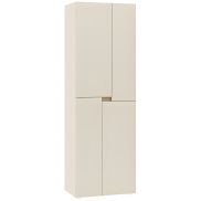 Interiax Opbergkast 'Parma' 4 Deuren | Beige | 184x60x41,6 cm