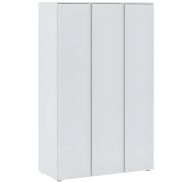 Interiax Kledingkast 'Como' 3 Deuren | Wit | 179x110,7x51,9 cm