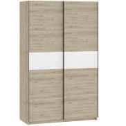 Interiax Kledingkast 'Bari' 2 Deuren | Artisan Eik/Wit | 204,5x122,4x60,3 cm