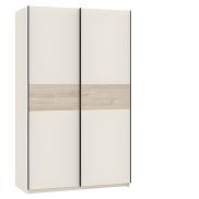 Interiax Kledingkast 'Bari' 2 Deuren | Cashmere/Artisan Eik | 204,5x122,4x60,3 cm