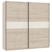 Interiax Kledingkast 'Bari' 2 Deuren | Artisan Eik/Cashmere | 204,5x200,2x60,3 cm
