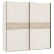 Interiax Kledingkast 'Bari' 2 Deuren | Cashmere/Artisan Eik | 204,5x200,2x60,3 cm