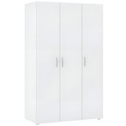 Interiax Kledingkast 'Verona' 3 Deuren | Wit | 179x110,7x51,9 cm