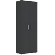 Interiax Kledingkast 'Padova' 2 Deuren | Antraciet | 184,7x69,2x35 cm