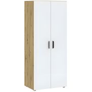 Interiax Kledingkast 'Vicenza' 2 Deuren | Artisan Eik/Wit | 179x74x51,9 cm