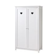 Wardrobe Amori 2 Doors White