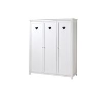 Wardrobe Amori 3 Doors White