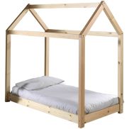 Lit Cabane 70x140 Naturel