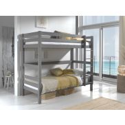 Lit Superposé Silke 180 cm - Gris
