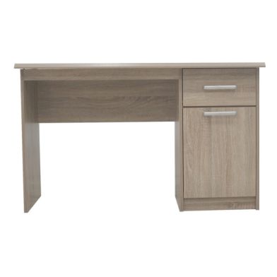 Interiax Bureau Jaxx - Sonoma, 1 Tiroir 1 Porte, MDF