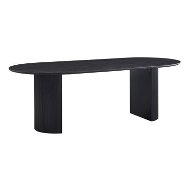 Interiax Dining Table 'Rayan' 230 cm Oval Decor Dark Brown