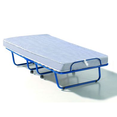 Folding Bed 'Safari' Metal 80x190cm + Mattress 9cm