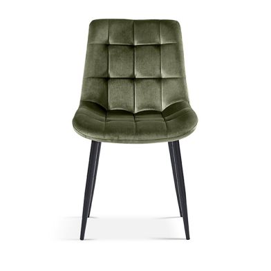 Interiax Dining Chair Lucy Velvet Green