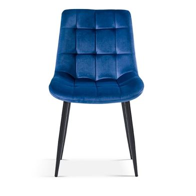 Interiax Dining Chair Lucy Velvet Blue