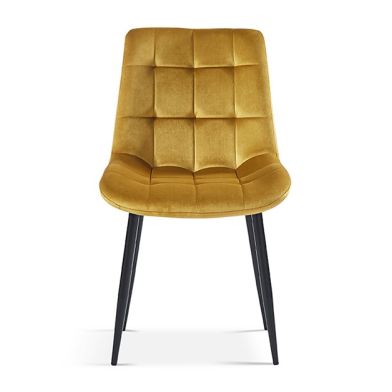 Interiax Dining Chair Lucy Velvet Gold