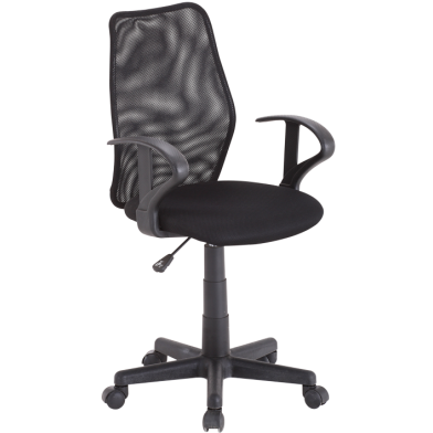 Fauteuil de Bureau 'Job' Noir