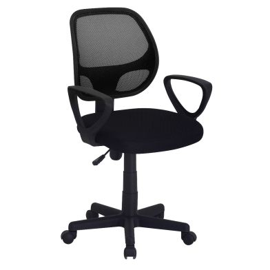 Fauteuil de Bureau 'Hippa' Noir