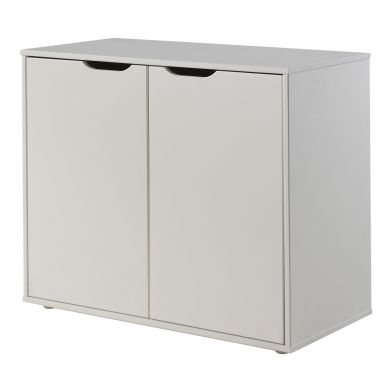 Chest of Drawers 2 Doors Mila - White