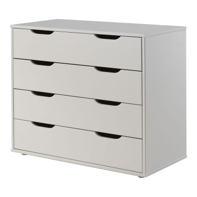 Chest of Drawers 4 Drawers Mila - White