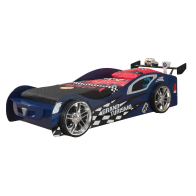 Grand Turismo Lit Voiture - Bleu - Lit Enfant