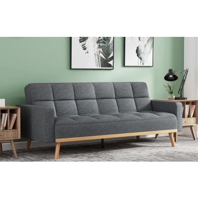 Interiax Slaapbank 'Anna' Grijs