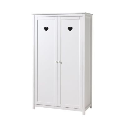 Wardrobe Amori 2 Doors White