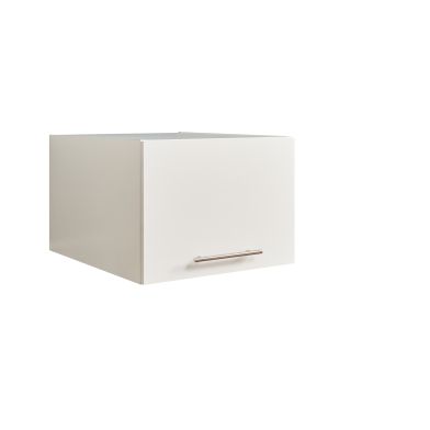 Interiax WASHWALL 'Mary' Wasmachine Bovenkast Wit - Met 1 openslaande deur- 38x50x67.5 cm