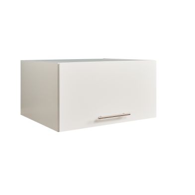 Interiax WASHWALL 'Mary' Washing Machine Top Cabinet White - With 1 Flap Door With Pump- 38x67.5x67.5 cm