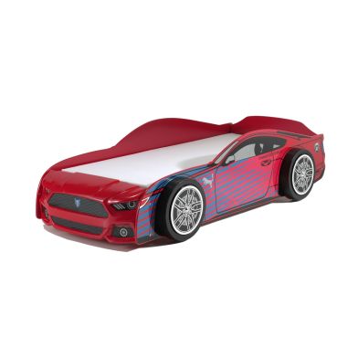 Panther Power Lit Voiture - Rouge - Lit Enfant